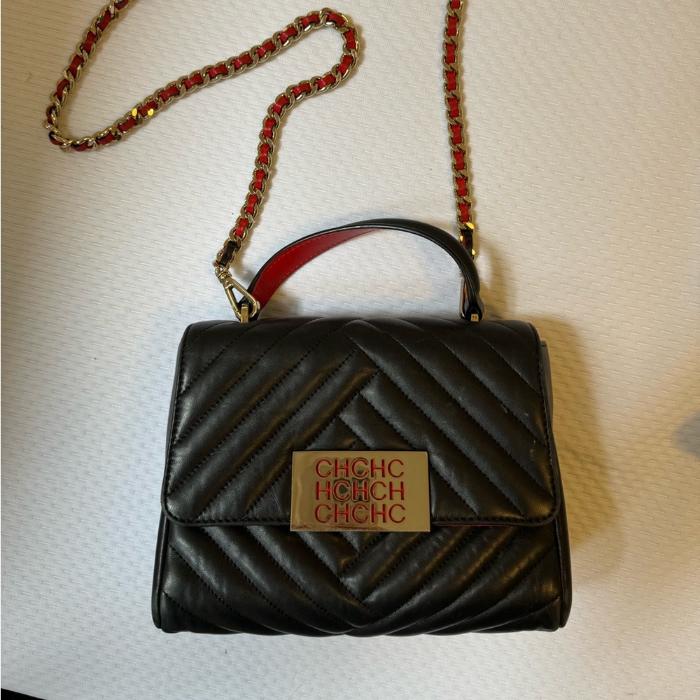 Carolina Herrera shoulder bag in great shape only worn a few times